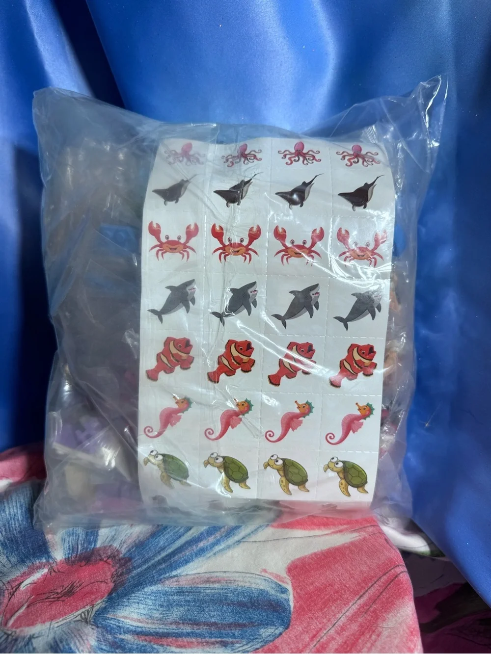 30 Pack Ocean Animal Mini Building Block Sets Valentine Cards Party Favors Kids